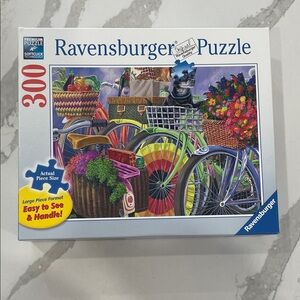Ravensburger Colorful Bicycle Puzzle with 300 Large Format Pieces